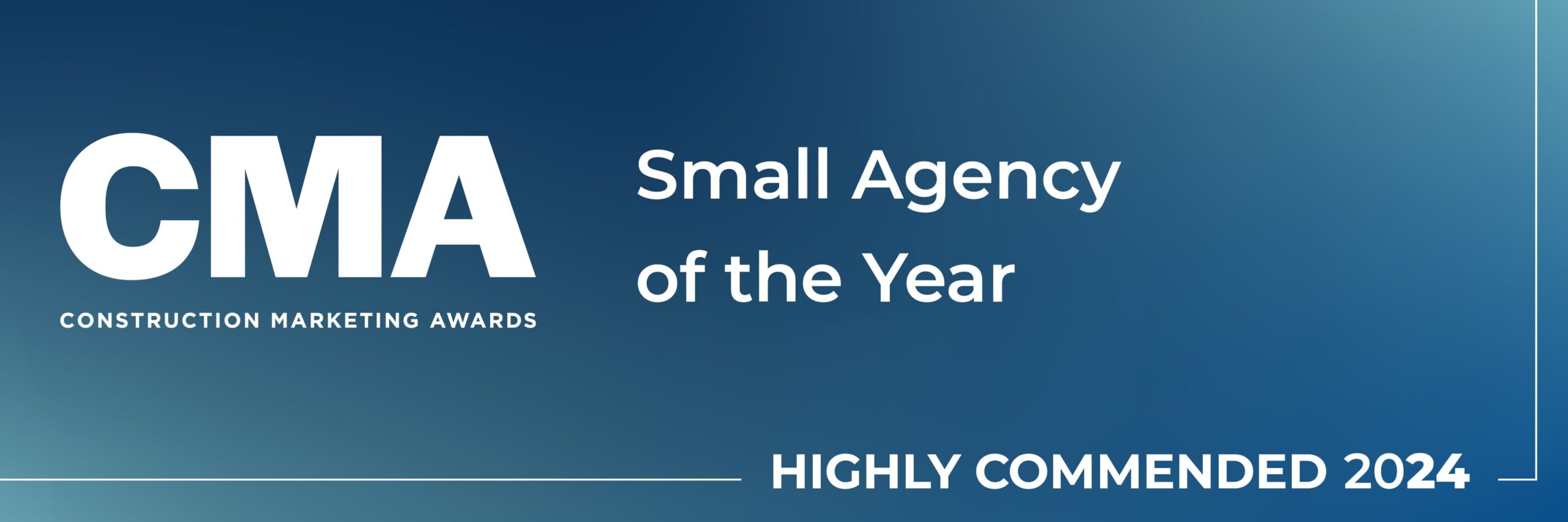 Small Agency of the Year 2024 highly commended winner logo